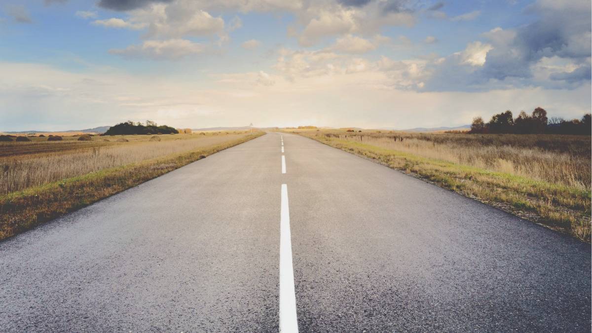 Image of road going into horizon