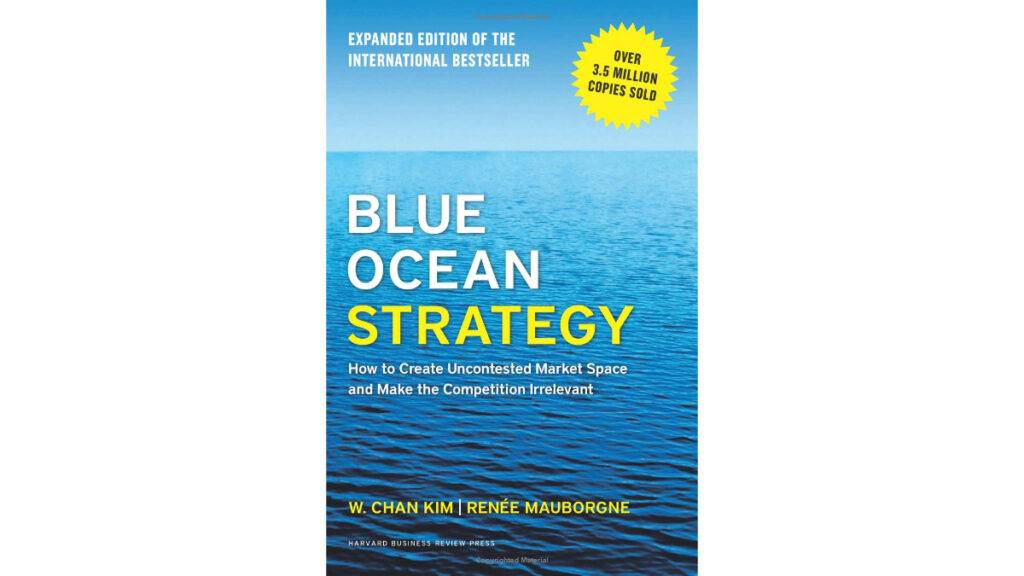 "Blue Ocean Strategy" book cover image